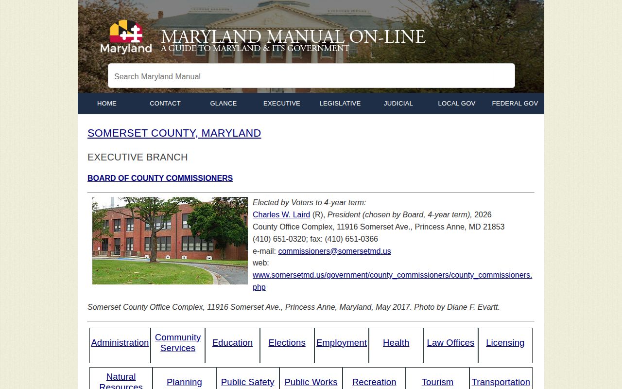 Somerset County 72-hour release detention center directory